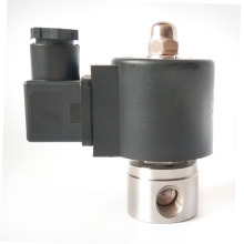 KLS 1/4" direct acting solenoid valve normally closed stainless steel solenoid valve 220v ac
